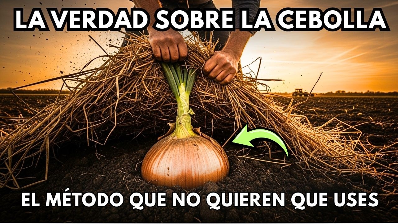 La Forma Natural de Cultivar Cebolla que Mejora el Suelo y la Cosecha