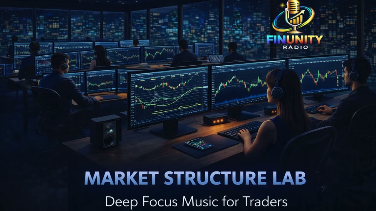 MARKET STRUCTURE LAB |  Deep Focus Music for Traders #DeepFocusMusic #TradingMusic #TraderFocus