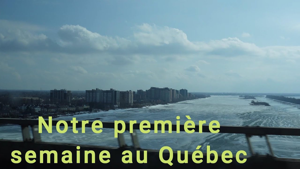 13.Notre premère semaine au Québec !!!  #canada #quebec #neige #fifthwheel #pickup #laurentides