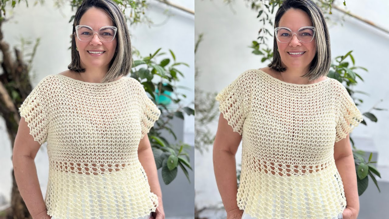 Vem apreender a fazer essa blusa bem fácil e rápida 
