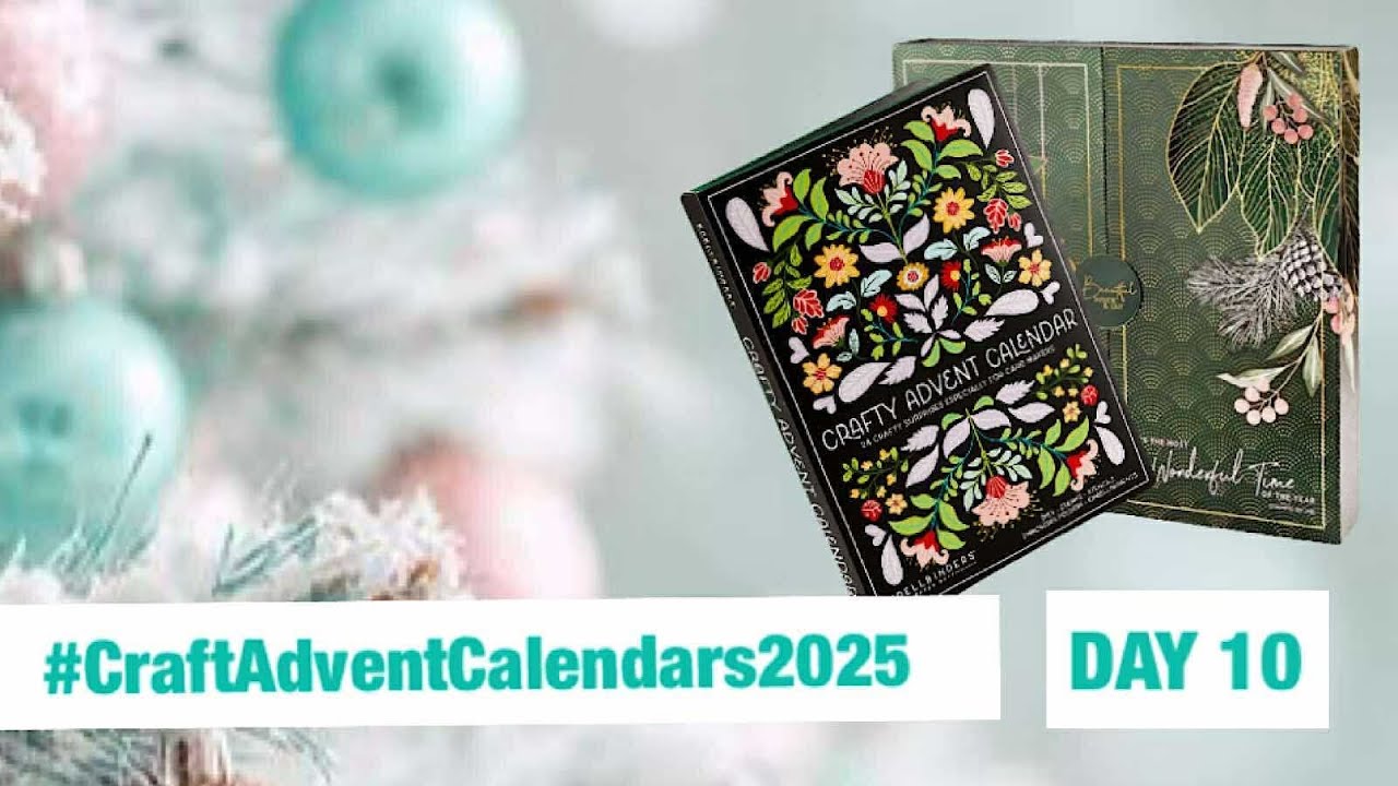 День 10 — Совместная работа над созданием адвент-календарей // #CraftAdventCalendars2025 | MJL Pa...