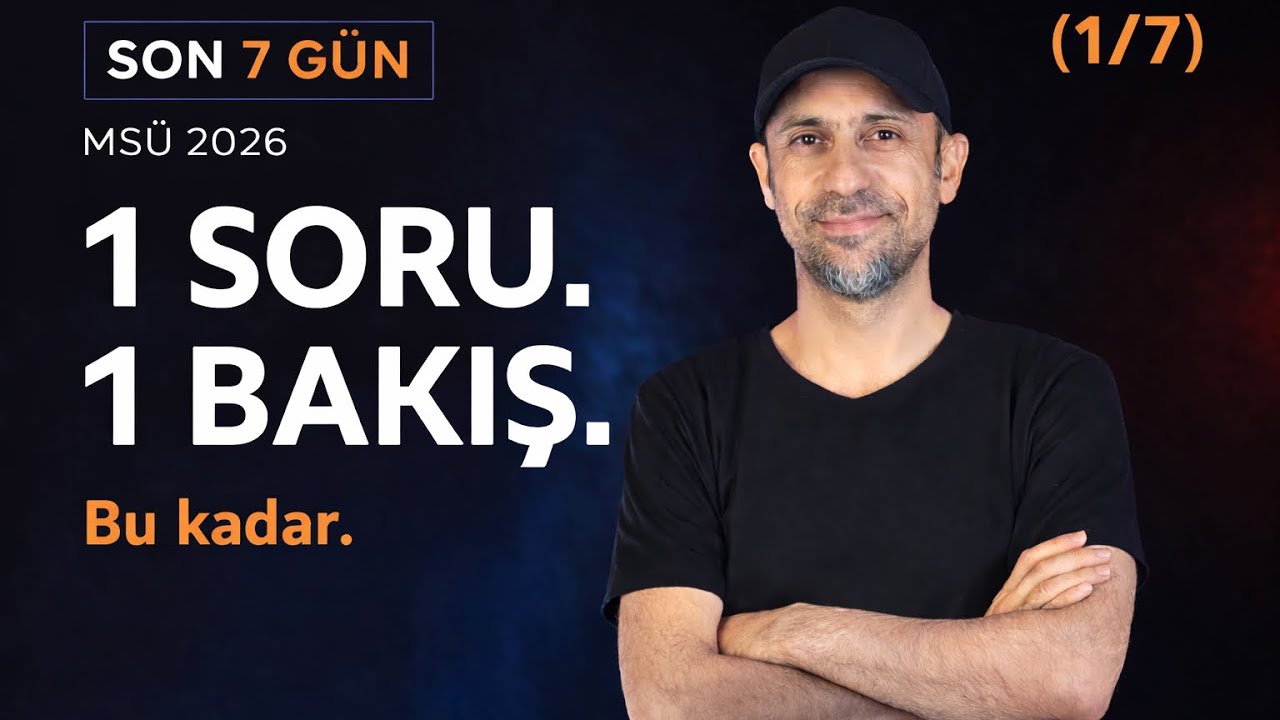 MSÜ de Son 7 gün #1