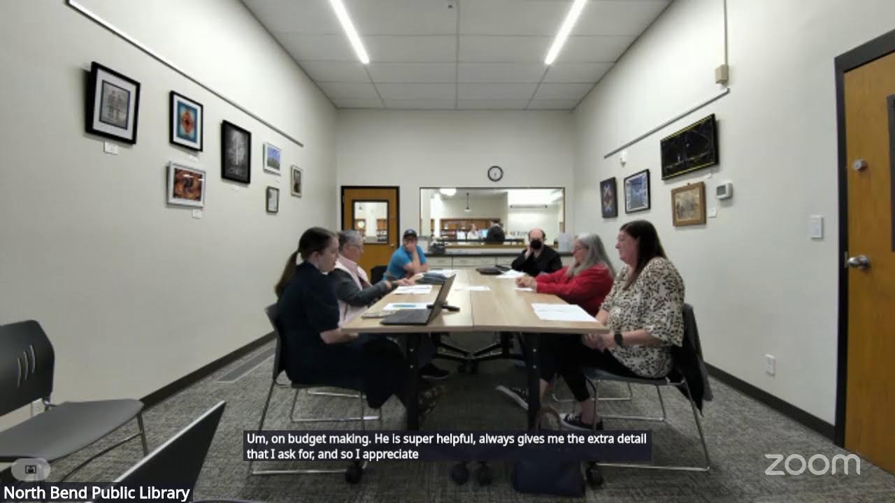 North Bend Public Library Board Meeting