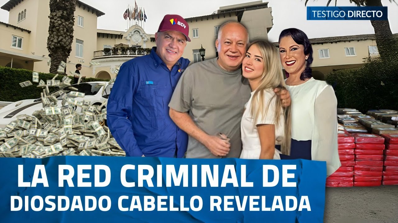 Así la FAMILIA de Diosdado Cabello domina el Cartel de los Soles y a Maduro: ORO, DRØGA y corrupción