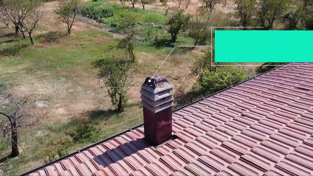 Esempio servizio di ispezione tetto con drone - www.dronemila.it