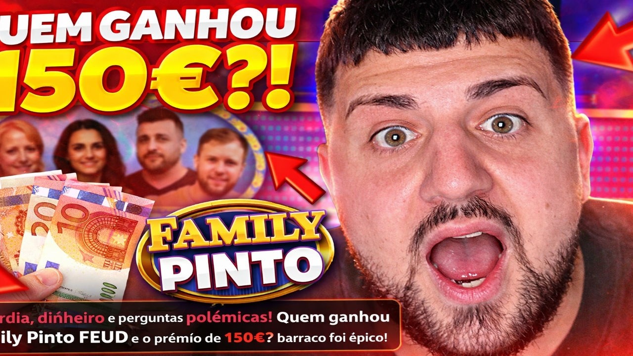 150€ EM JOGO E RESPOSTAS PROIBIDAS 😭 | BARRACO SHOW – FAMILY PINTO