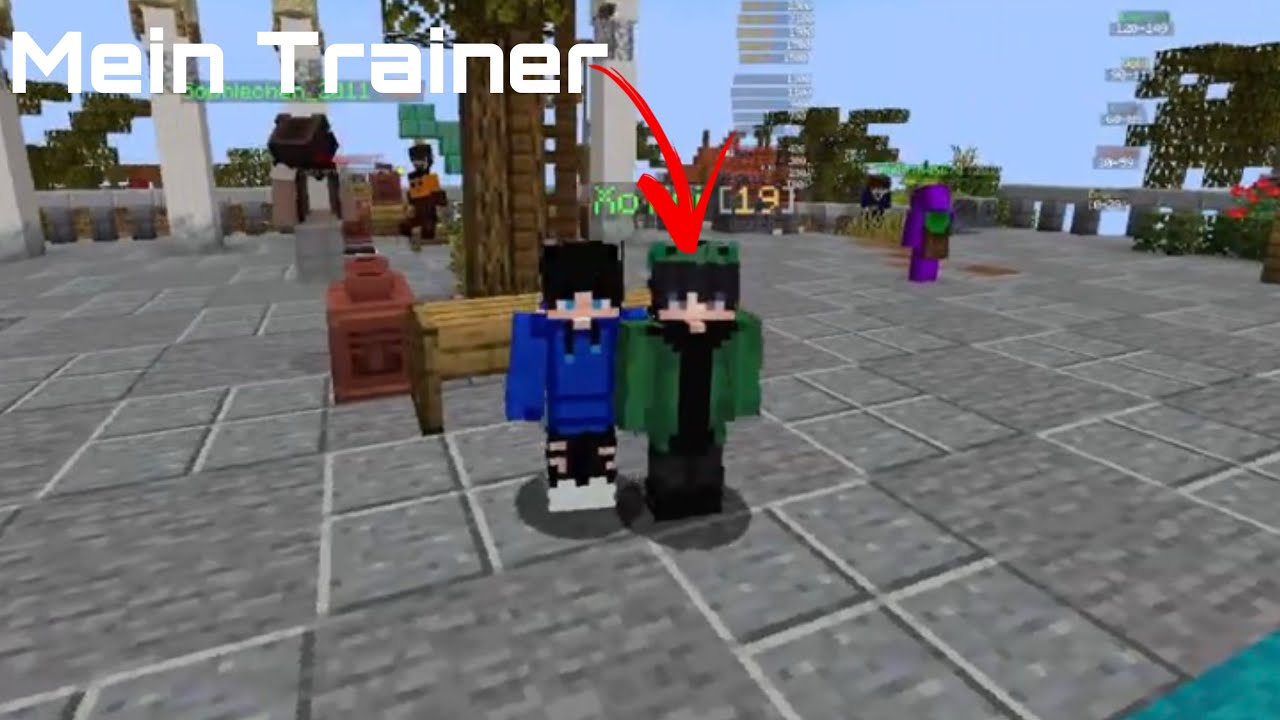 Ich kämpfe gegen meinen PVP Trainer!!!