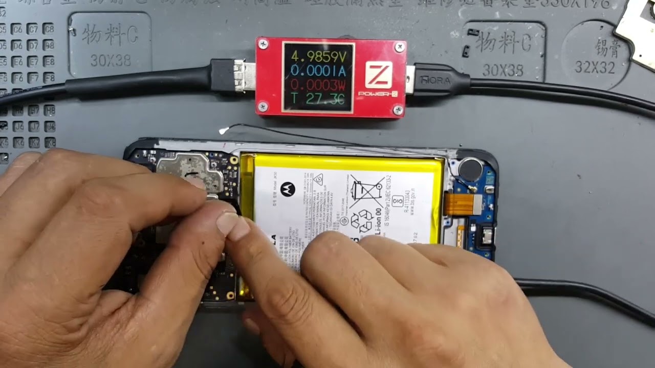 ¡Este administrador de voltaje esta fallando muchoooo! - Moto E7 Power - No Carga