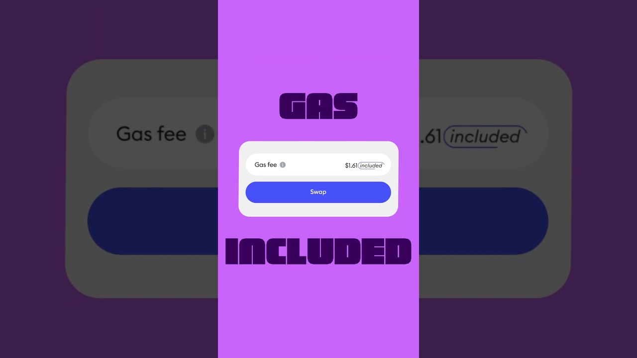 No ETH for gas? No problem.