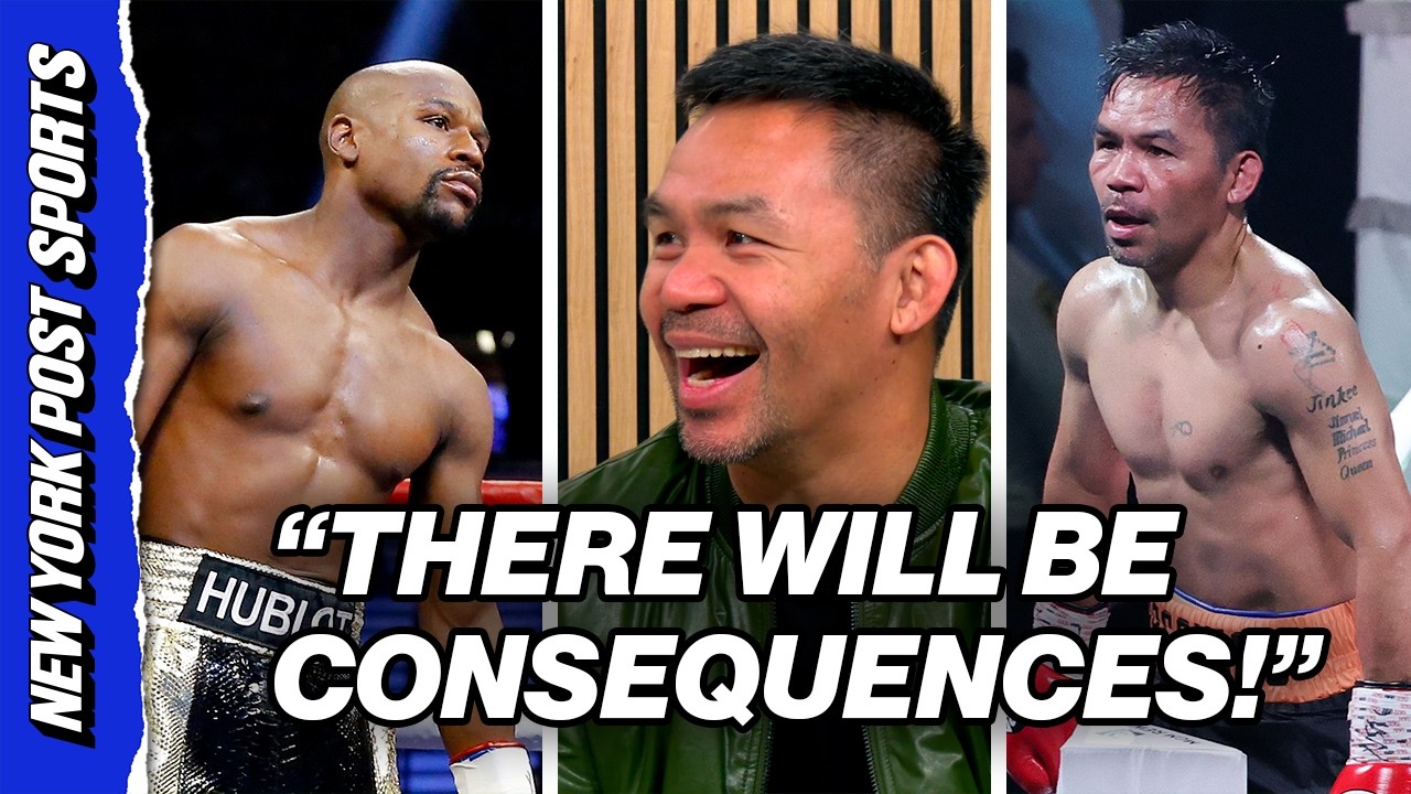 EXCLUSIVE: Manny Pacquiao WARNS Floyd Mayweather NOT To Back Out!