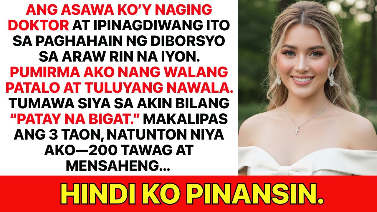 Naging Doktor ang Asawa Ko at Nagdiwang sa Paghahain ng Diborsyo sa Araw Iyon Makalipas ang 3 Taon…