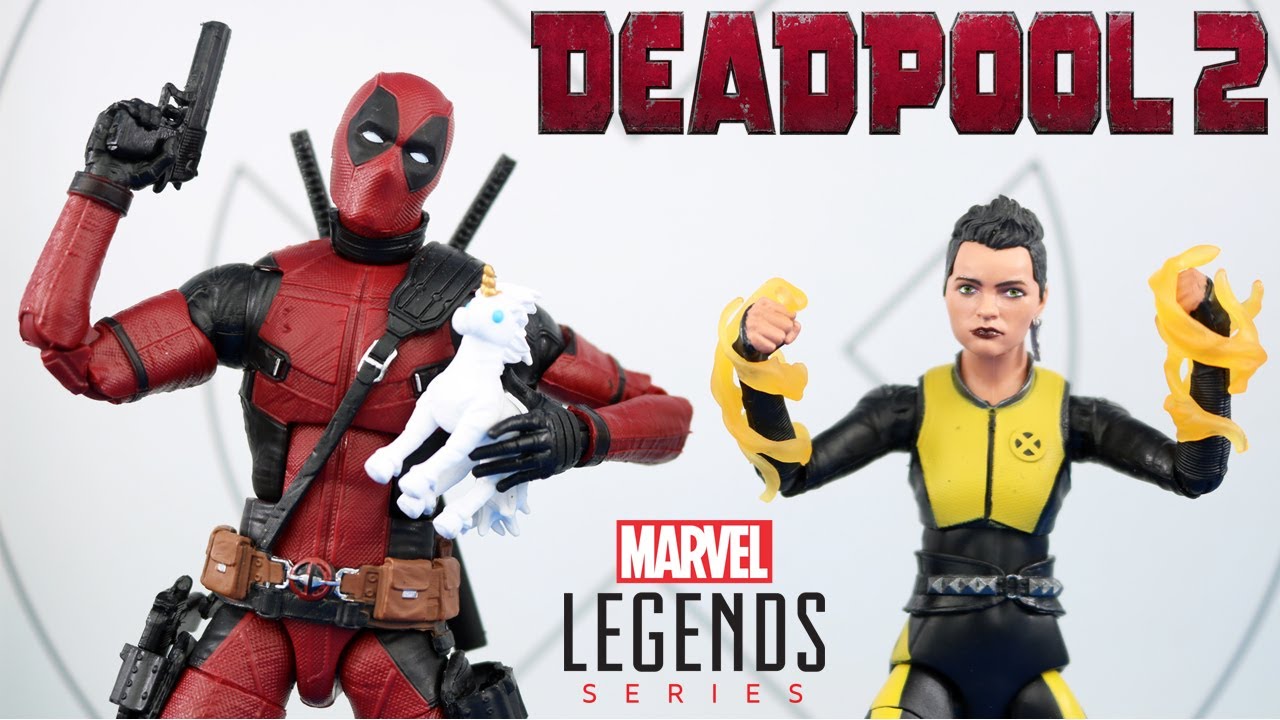 Marvel legends DEADPOOL & NEGASONIC TEENAGE WARHEAD 2-pack movie Action Figure Review Toys e Travels