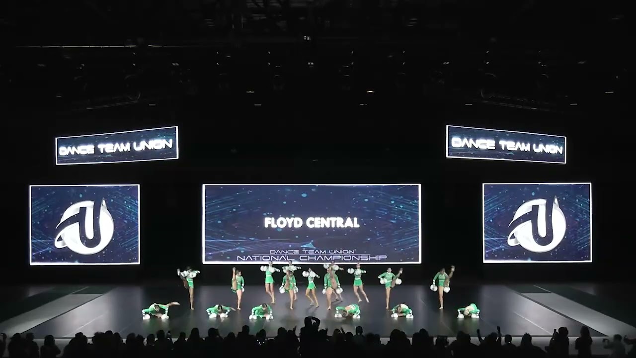 2025 DTU NATIONALS   FLOYD CENTRAL LARGE VARSITY POM