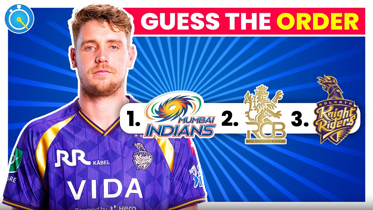 Guess the Order of IPL Player Transfers 🔁🏏 | IPL 2026 Quiz Challenge