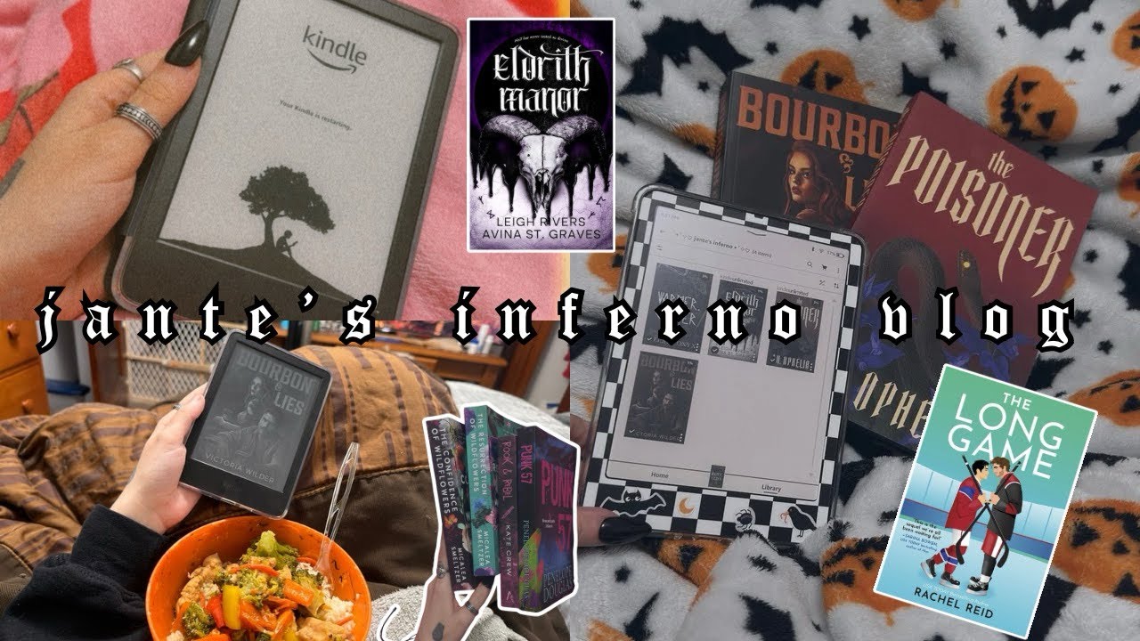 jante’s inferno reading vlog 🔥