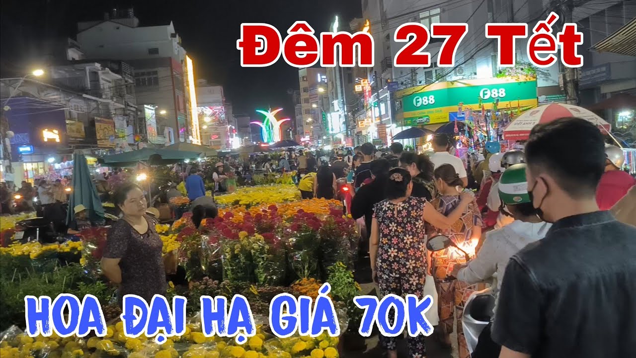 Đêm 27 Tết Hoa Đại Hạ Giá 70k một Cập 