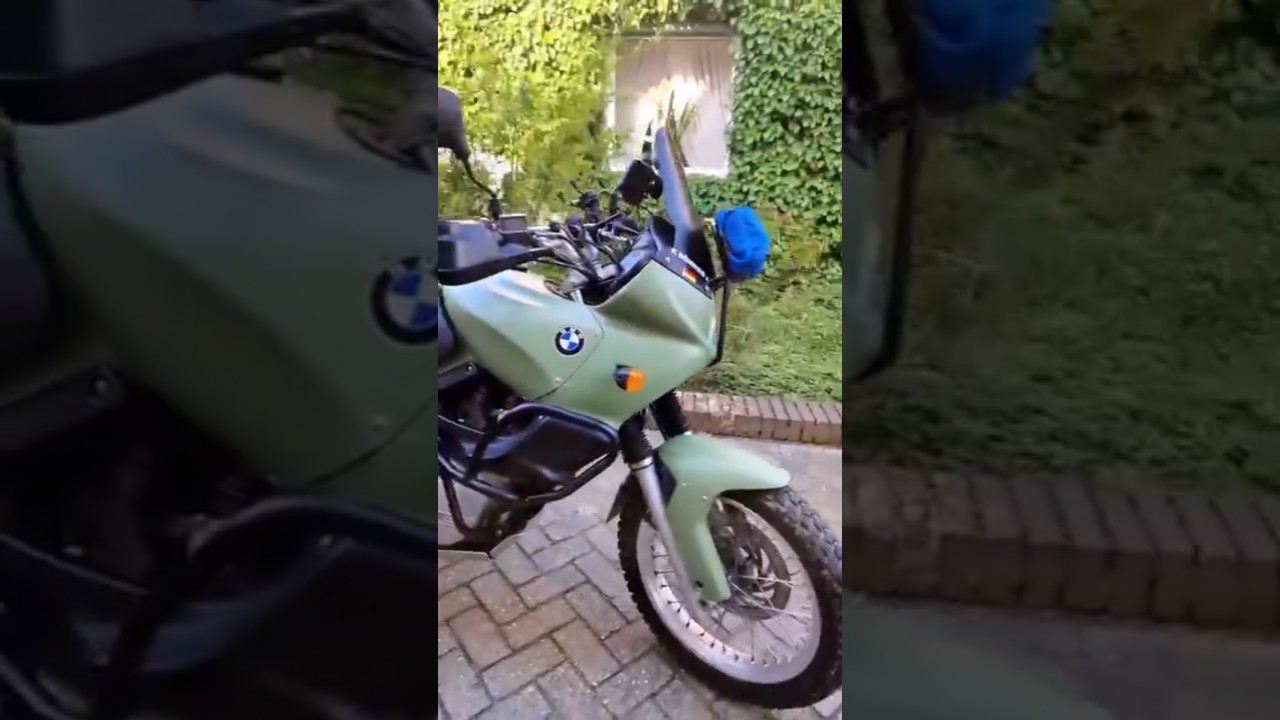 BMW f650 rally windscreen #goffiworkshop