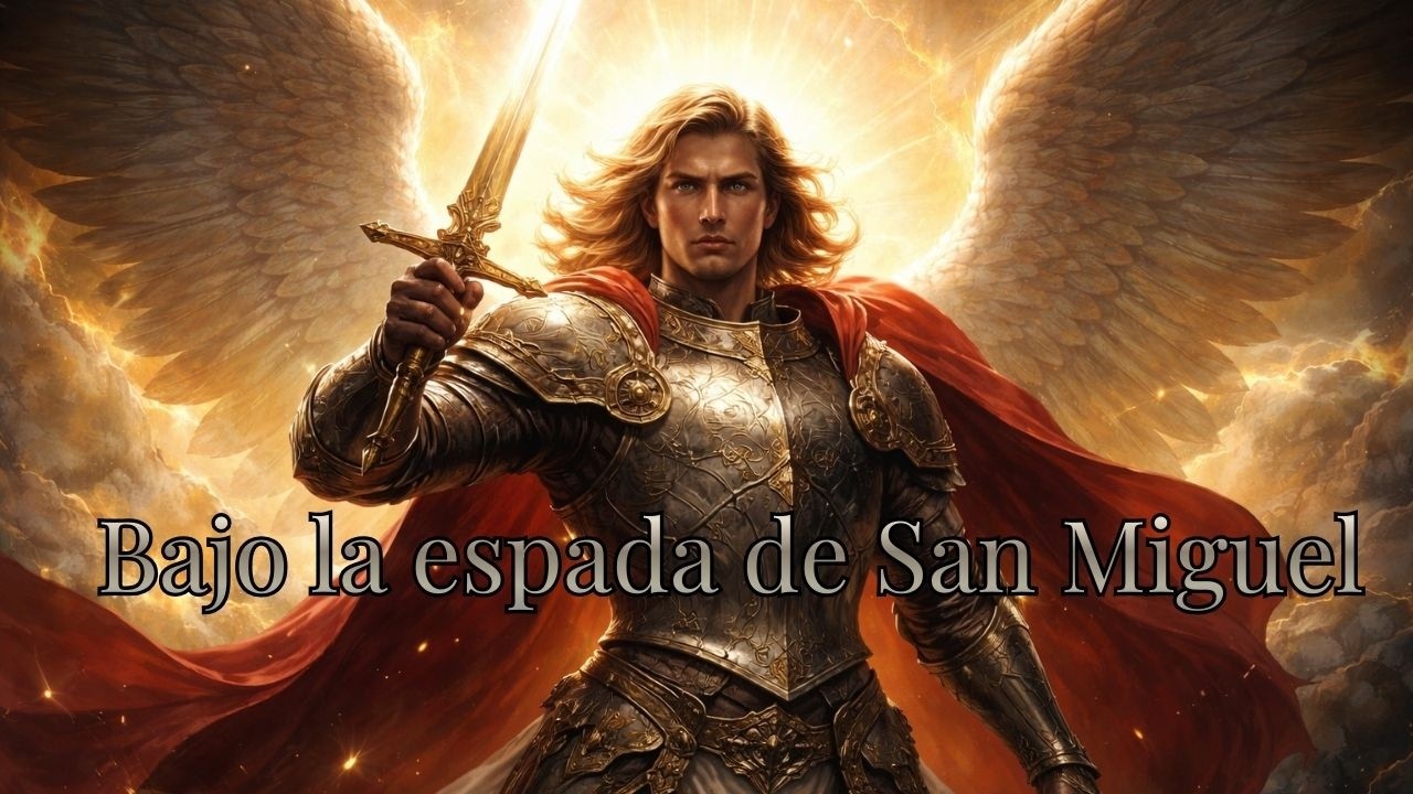 ⚔️ DEFIÉNDENOS SAN MIGUEL ⚔️    Bajo la espada de San Miguel  #musica