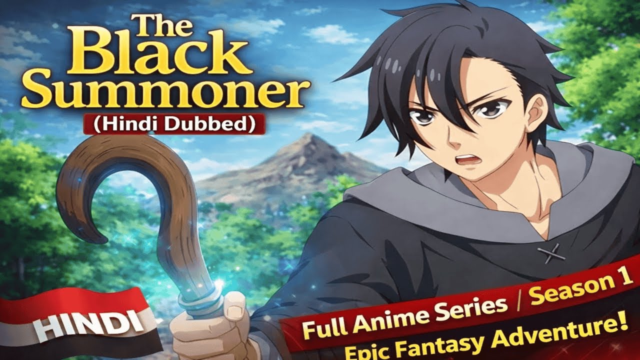 The Black Summoner (Hindi Dubbed) | Full Anime Series Season 1 | Epic Fantasy Adventure! 🔥