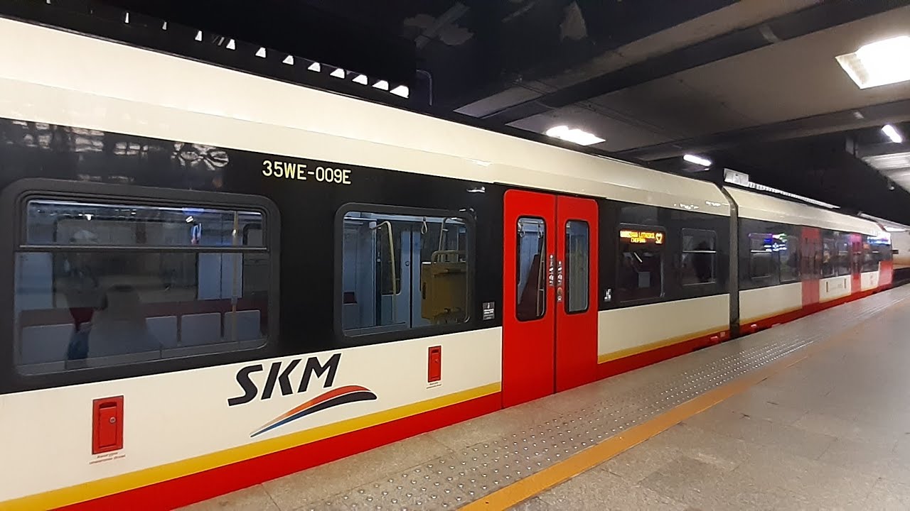 [SKM Warszawa] Newag 35WE Impuls #507 - linia S2, rel. Sulejówek Miłosna-Warszawa Lotnisko Chopina