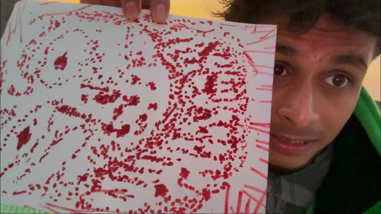 ASMR drawing you Faster STIPPLE STIPPLING