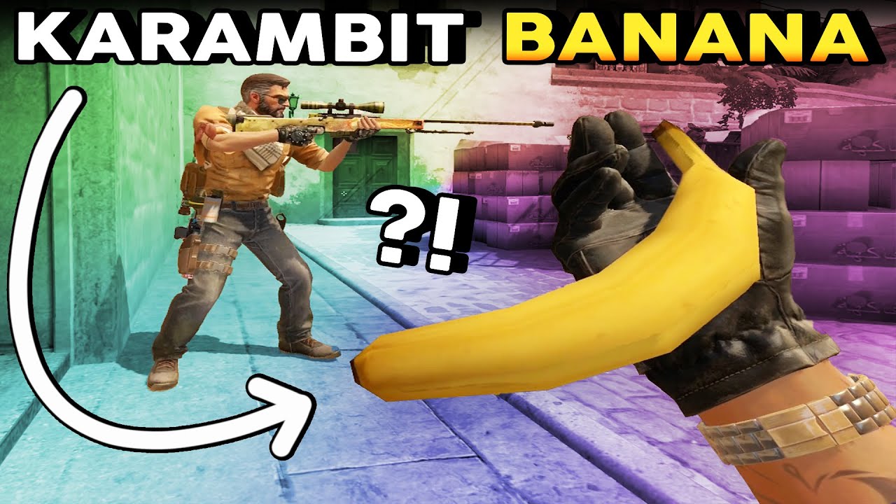 O BANANA IN LOC DE KARAMBIT?! NEXUS.NEVERMORE.RO