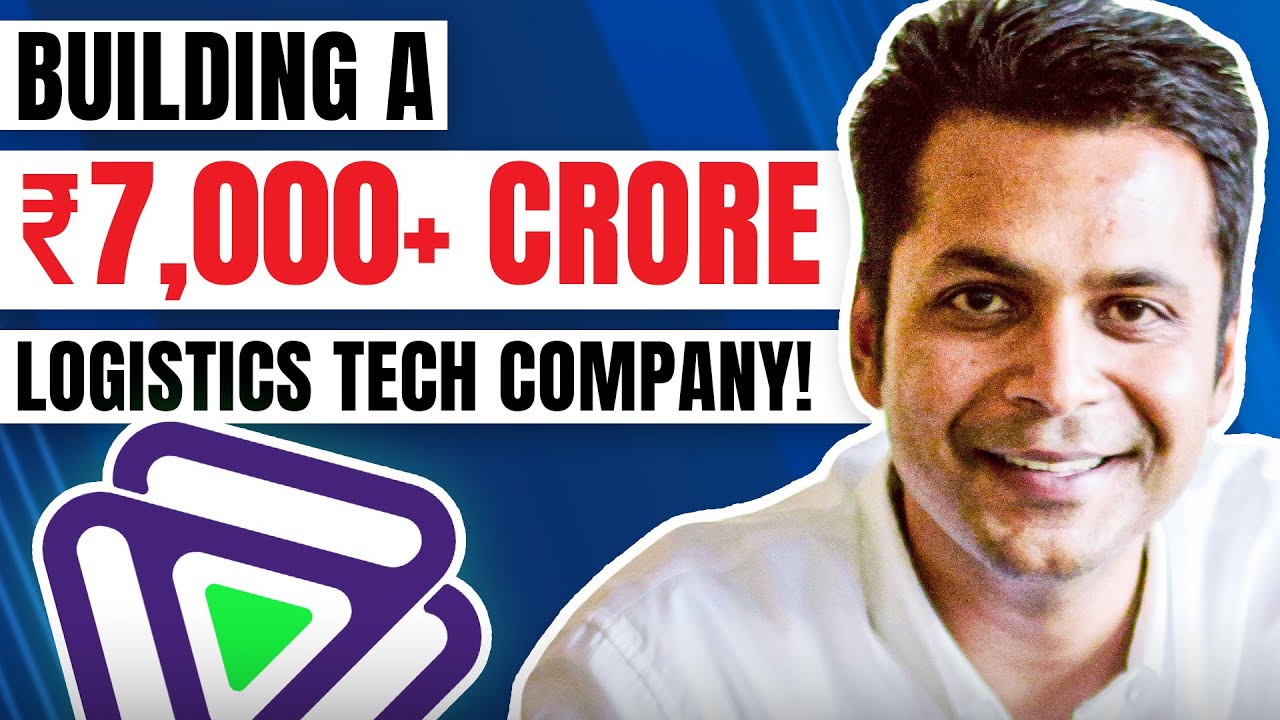 How He Built A ₹7,000+ CRORE Logistics Tech Company! ft. Co-Founder of Shiprocket, Saahil Goel