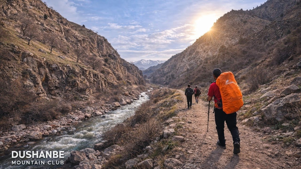 Bogon Waterfall in Tajikistan | Hiking near Dushanbe