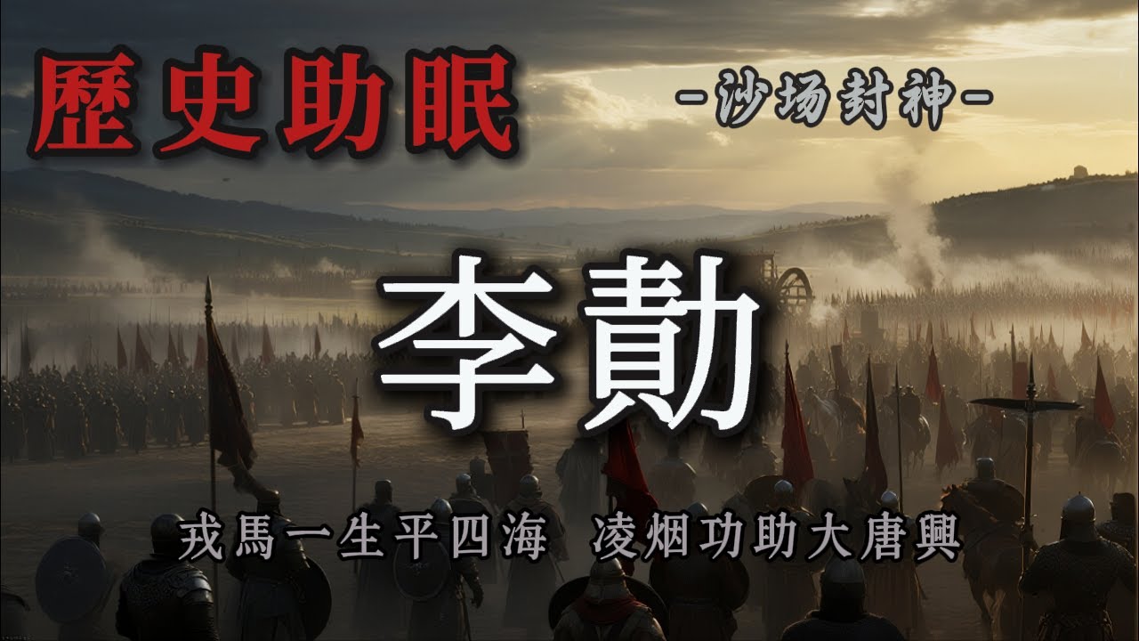 38分鐘聽完｜李勣：從瓦崗英雄到大唐柱石，開國功臣的隱忍與忠誠