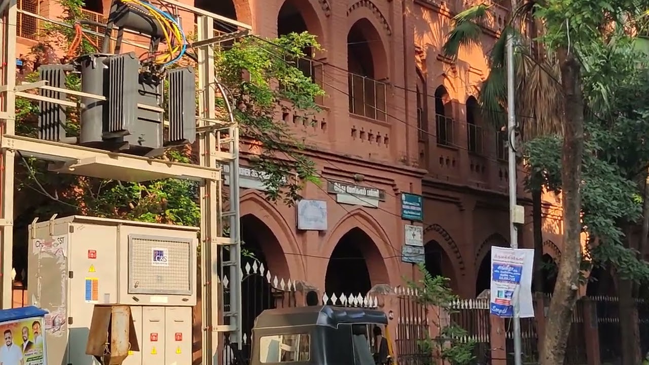 HINDU HIGHER SECONDARY SCHOOL  BIG STREET TRIPLICANE. இந்து மேல்நிலை பள்ளி  திருவல்லிக்கேணி