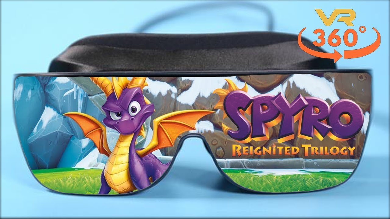 Spyro Reignited Trilogy VR 360° 4K Virtual Reality Gameplay