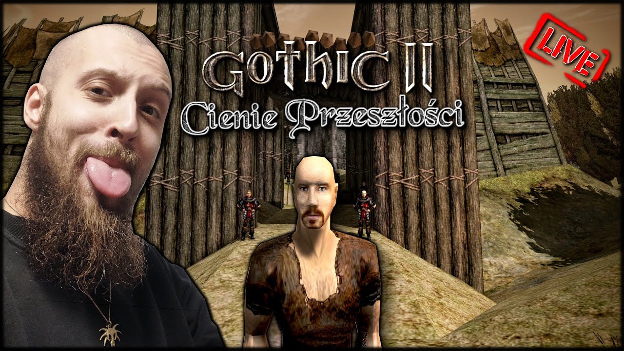 GOTHIC 2 ⛏️ CIENIE PRZESZŁOŚCI l TAK TO SIĘ ZACZĘŁO... #1 🔴 [NA ŻYWO]