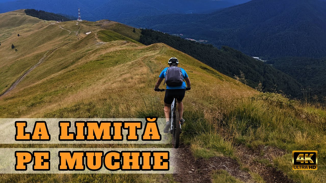 Traseu in Muntii Baiului: Varful Cazacu la apus si downhill noaptea pe traseul verde din Azuga