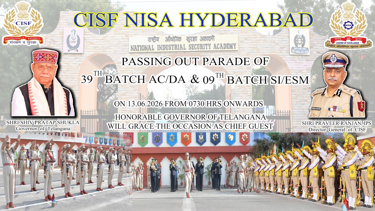 WATCH LIVE | POP of 39th Batch AC/DA & 9th Batch SI/ESM Basic Course