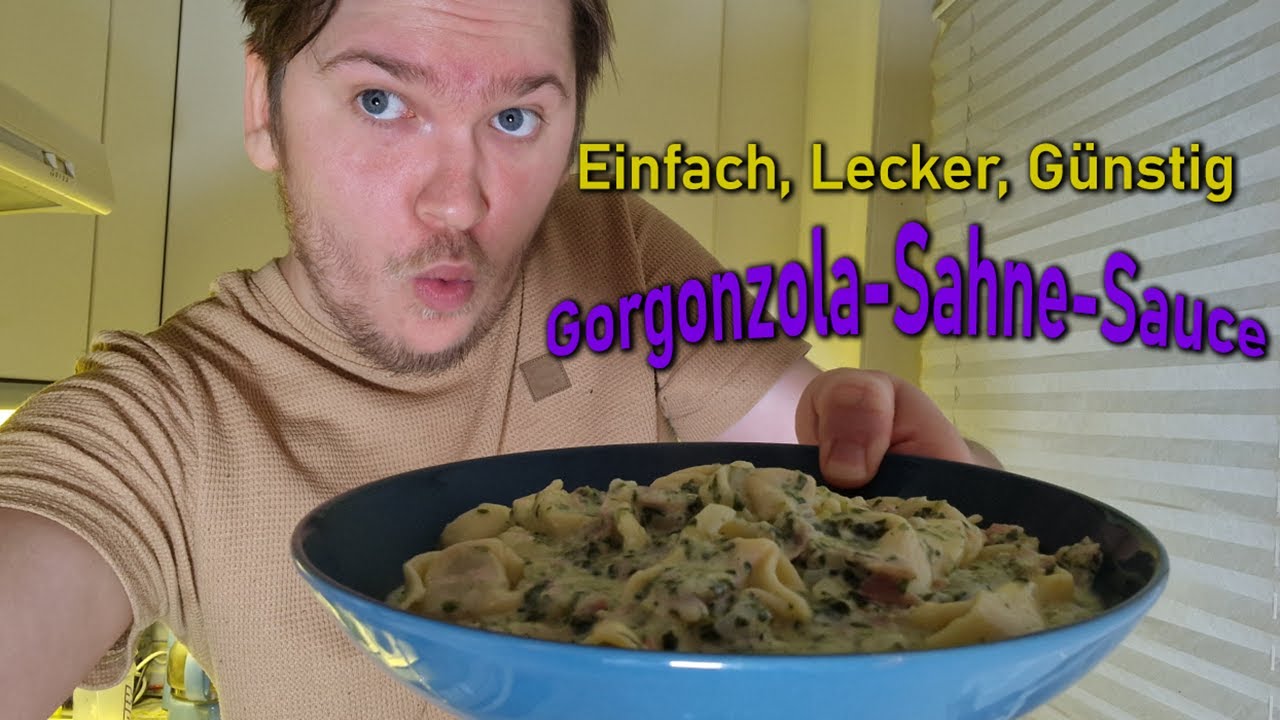 🔴 LECKERE Gorgonzola-Sauce ~ SELBST gemacht | Flunderian