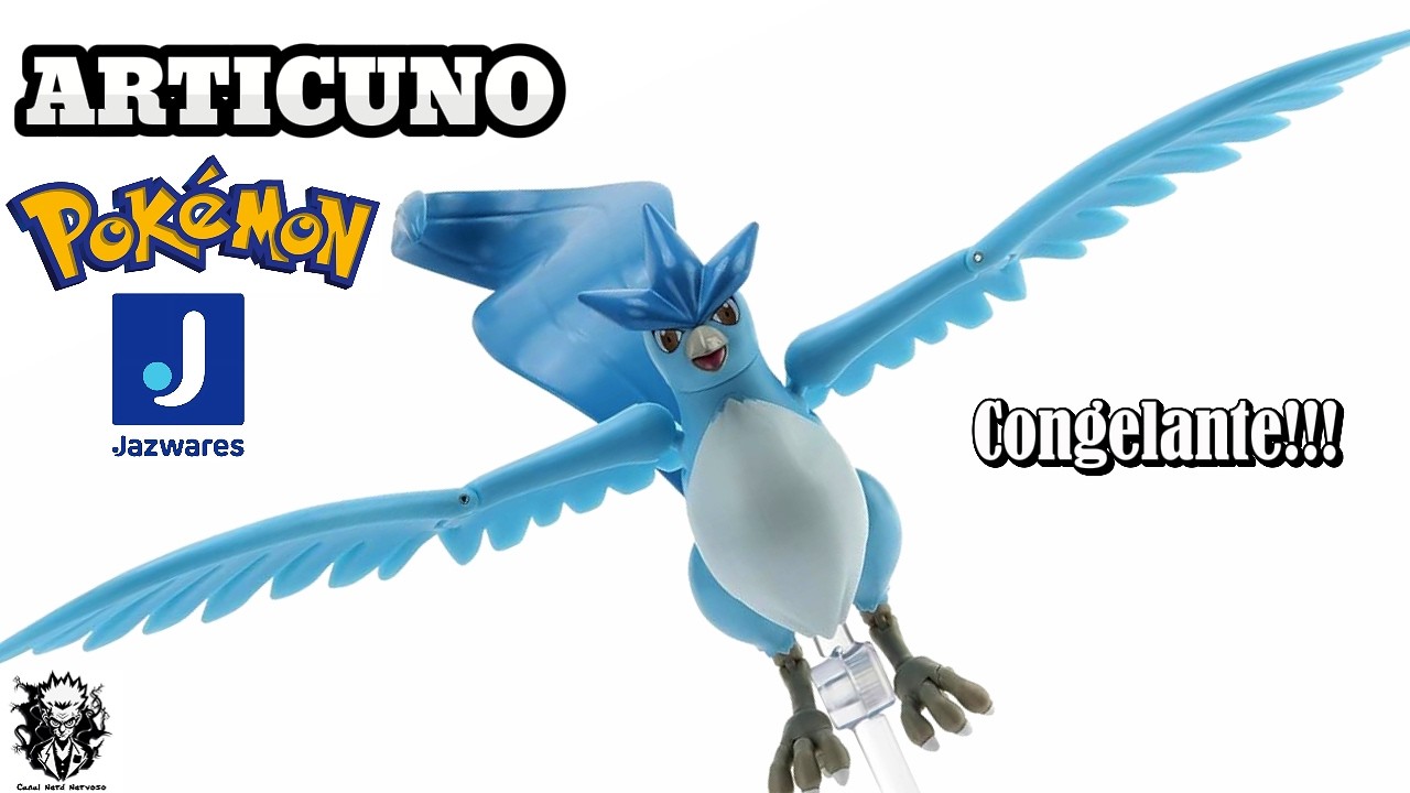 ARTICUNO Pokémon Select Jazwares – Action Figure Review Completo!