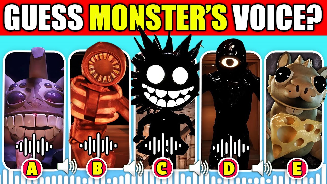 IMPOSSIBLE Guess the Monster's Voice! 🔊 | Roblox Doors Content Update | Grumble, Sally, Mines Rat