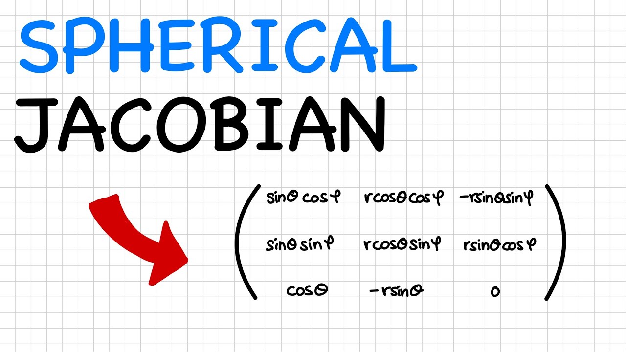 🇬🇧 Jacobian Matrix in Spherical Coordinates Explained [English]