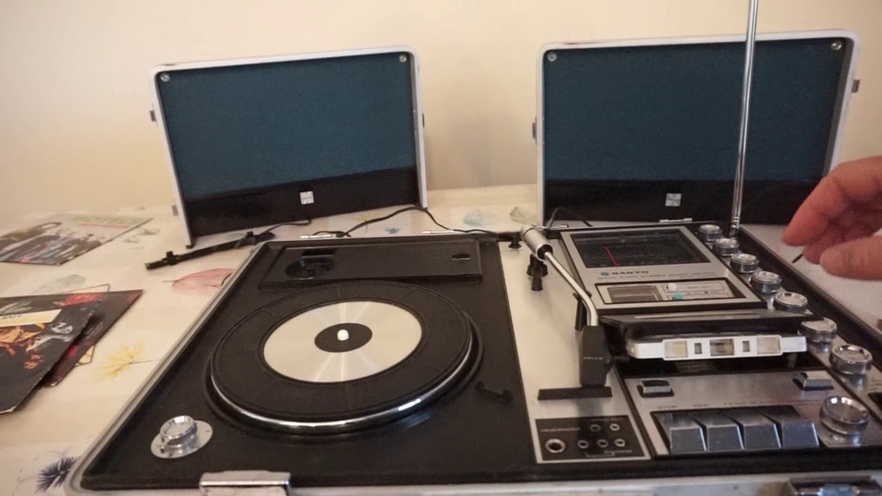 Sanyo G-2615N Vintage Record Player