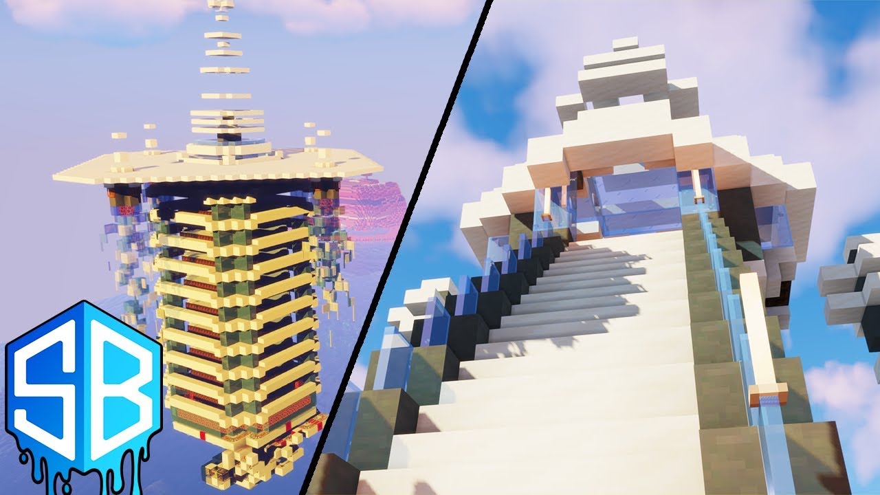 Sourceblock SMP : Starting a FUTURISTIC BASE : Minecraft 1.14 Survival