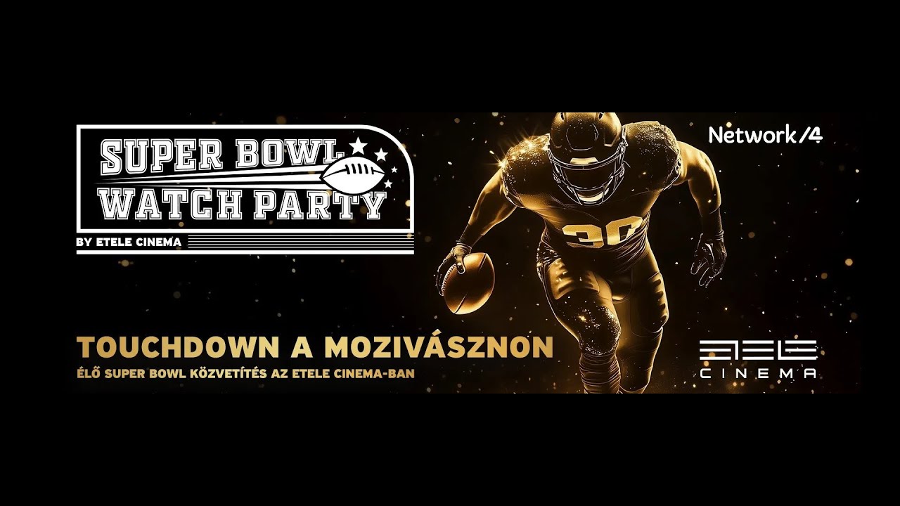 Super Bowl Watchparty 2025 by ETELE Cinema Aftervideo