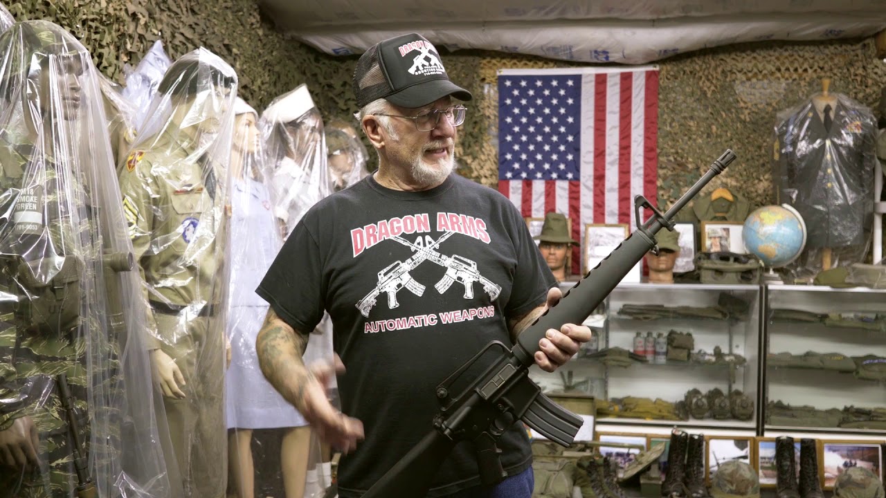 Vietnam War Display in Dragon Man's Museum