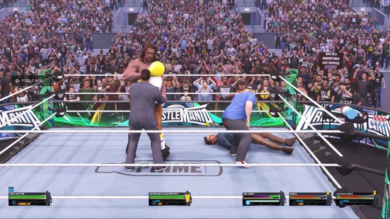 The ultimate royal rumble part 2 but im a surprise guest
