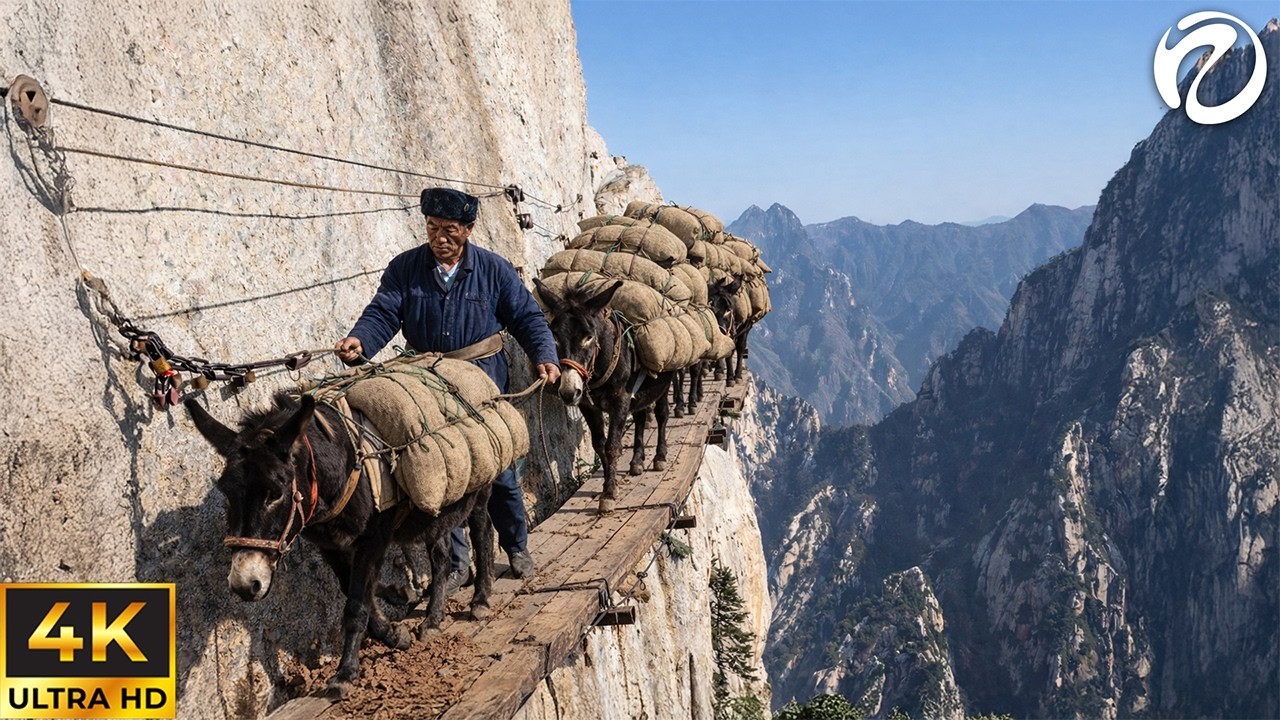 Impossible Places | China's Most Dangerous Mountains Should Not Visit Alone | Dangerous Roads
