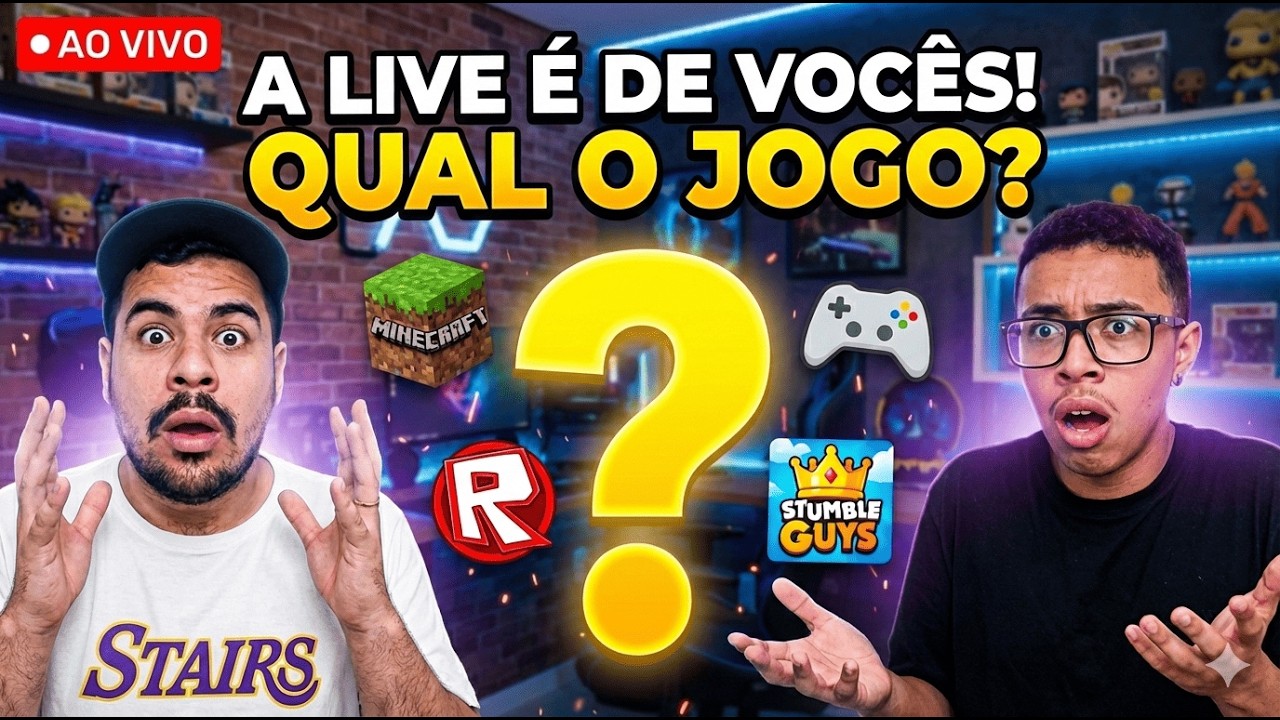 A LIVE É DE VOCÊS! Hoje Jogando REPO com um Convidado! 🎮