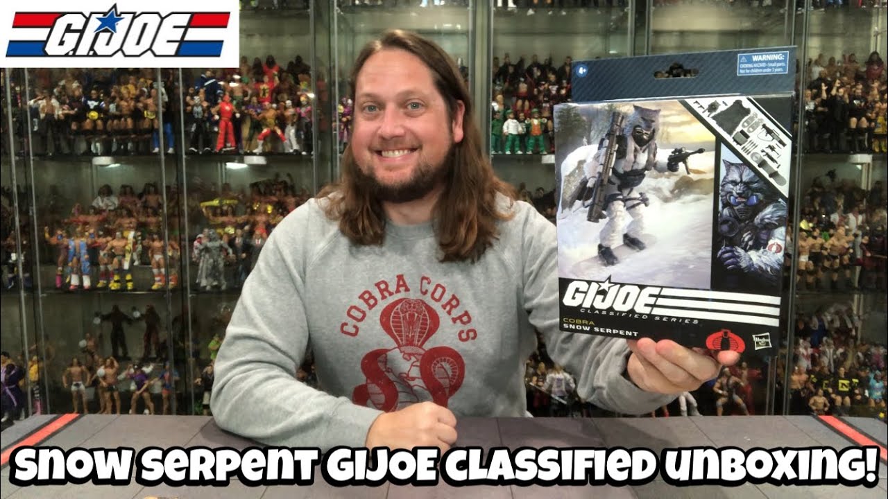Snow Serpent GIJOE Classified Series Unboxing & Review!