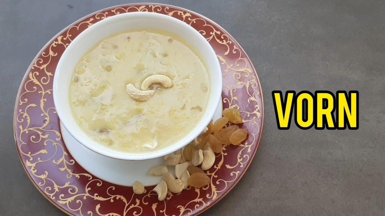 Vorn | Moong dal paaysam | Monti fest Mangalorean traditional harvest feast sweet | My Simple Dishes