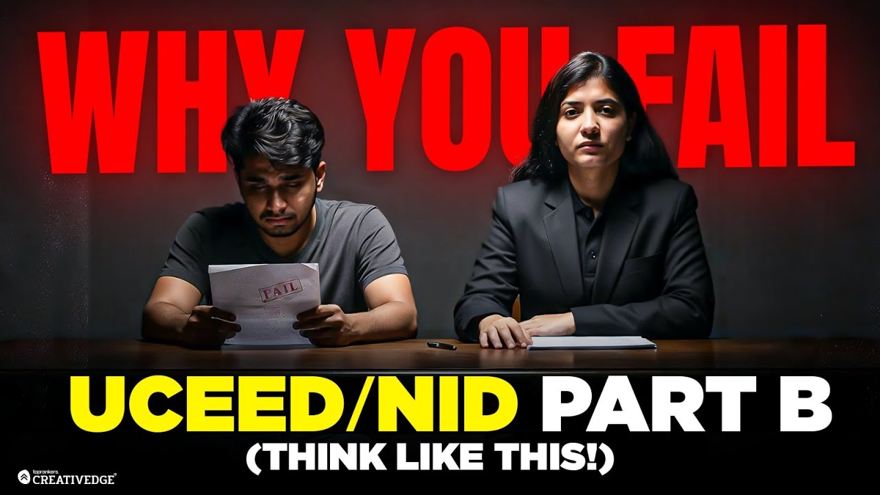 How to THINK While Solving UCEED & NID 2026 Part-B Questions | Step-by-Step Guide