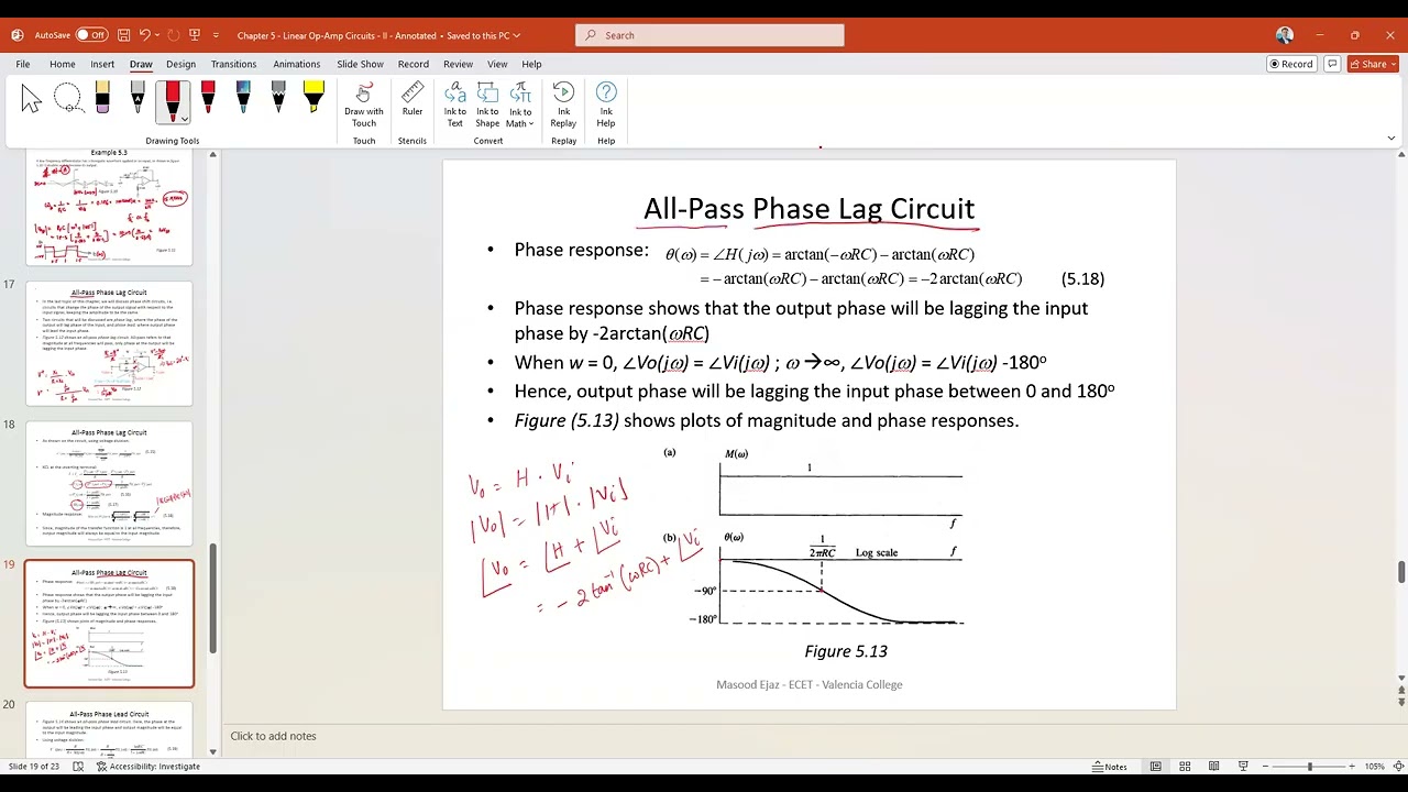 EET4158C - Linear Integrated Circuits - Chapter 5 - Linear Op-Amp Circuits - Part III