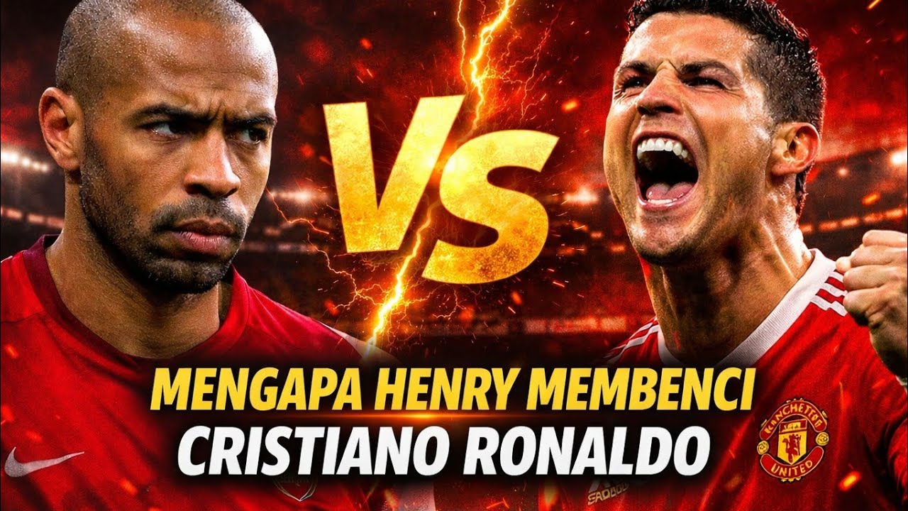 Thierry Henry Membenci Cristiano Ronaldo? Ini Alasannya